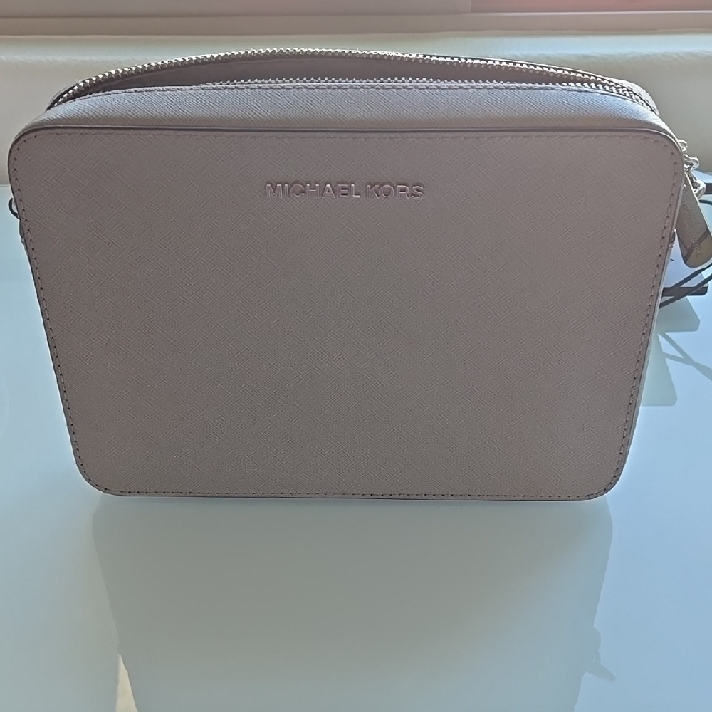 Michael Kors Gray Crossbody Bag